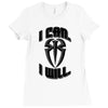 i can i will Ladies Fitted T-Shirt