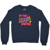 i'm the little brother Crewneck Sweatshirt