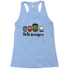 hello avengers Racerback Tank