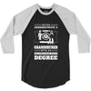 Never Underestimate A Grandfather With An Engineer Degree 3/4 Sleeve Shirt