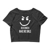 boobies make me smile Crop Top