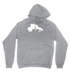 b&auml;r vs einhor  funny Unisex Hoodie
