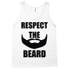 respect the beard Tank Top