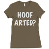 hoof arted Ladies Fitted T-Shirt