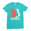 womens march on los angeles Ladies Fitted T-Shirt