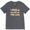 i kiss my dog on the lips V-Neck Tee