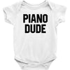 Piano Dude Baby Onesie