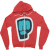 pewdiepie brofist Zipper Hoodie