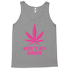 Support Breast Cancer Awareness With A Pink Cannabis Leaf Tank Top