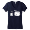 pop tart Women's V-Neck T-Shirt