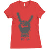 death to all but metal Ladies Fitted T-Shirt