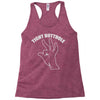 tight butthole Racerback Tank