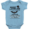 ghost &amp; goblins don't scare me! i survived carcionid cancer please sup Baby Bodysuit