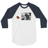 Football Statue 3/4 Sleeve Shirt