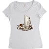 le nesaissance Women's Triblend Scoop T-shirt