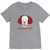 clowns aren't funny V-Neck Tee