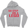 go step on a lego Zipper Hoodie