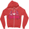 night shades Zipper Hoodie