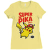 super pika bros Ladies Fitted T-Shirt