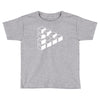 sheldon dreieck big bang theory triforce illusion 3d nerd fun usa Toddler T-shirt