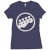 bass guitar rockband Ladies Fitted T-Shirt