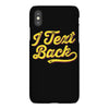 i text back iPhoneX