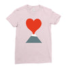 i lava you Ladies Fitted T-Shirt