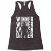 winner winner chicken dinner 3 Racerback Tank