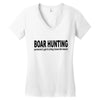 boar hunting tex Women's V-Neck T-Shirt