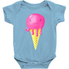 octopus icecream Baby Onesie