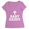 baby daddy funny new Women's Triblend Scoop T-shirt