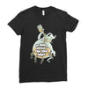 ghost just here for the boos Ladies Fitted T-Shirt
