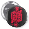 royal blues Pin-back button
