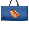 hotdogs on a bun Weekender Totes