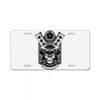samurai skull License Plate