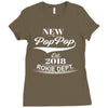 Pop Pop 2018 Rokie Dept. Ladies Fitted T-Shirt