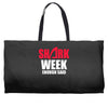 shark week enough Weekender Totes