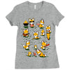 patriotic partying Ladies Fitted T-Shirt