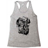 skull pirate Racerback Tank