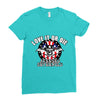 seven fold Ladies Fitted T-Shirt