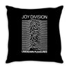 joy division unknown pleasures rock band Throw Pillow
