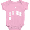 blue boxes Baby Onesie