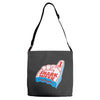 shark week Adjustable Strap Totes