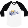 Sunday Funday 3/4 Sleeve Shirt