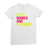little boobed and tattoed Ladies Fitted T-Shirt