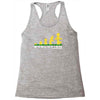 evolution of lego man Racerback Tank