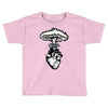 heart and nuclear explosion Toddler T-shirt