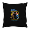 my first knife fight Throw Pillow
