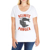 reunite pangea Ladies Curvy T-Shirt
