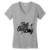 fall out Women's V-Neck T-Shirt